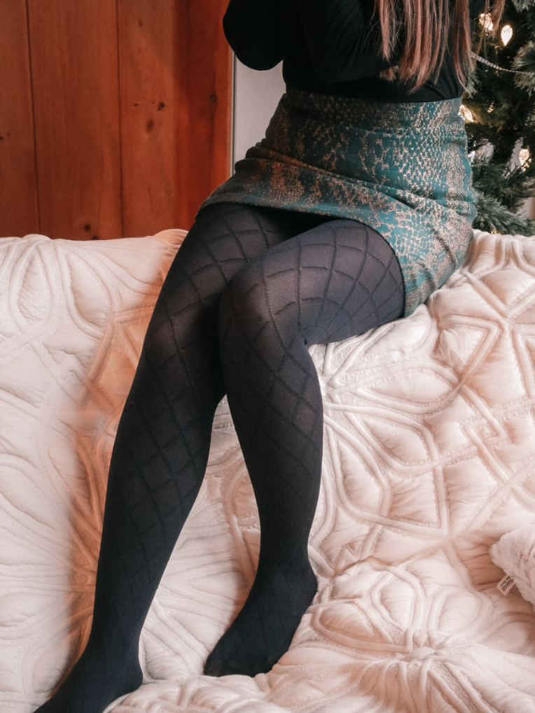collants femmes noirs opaques