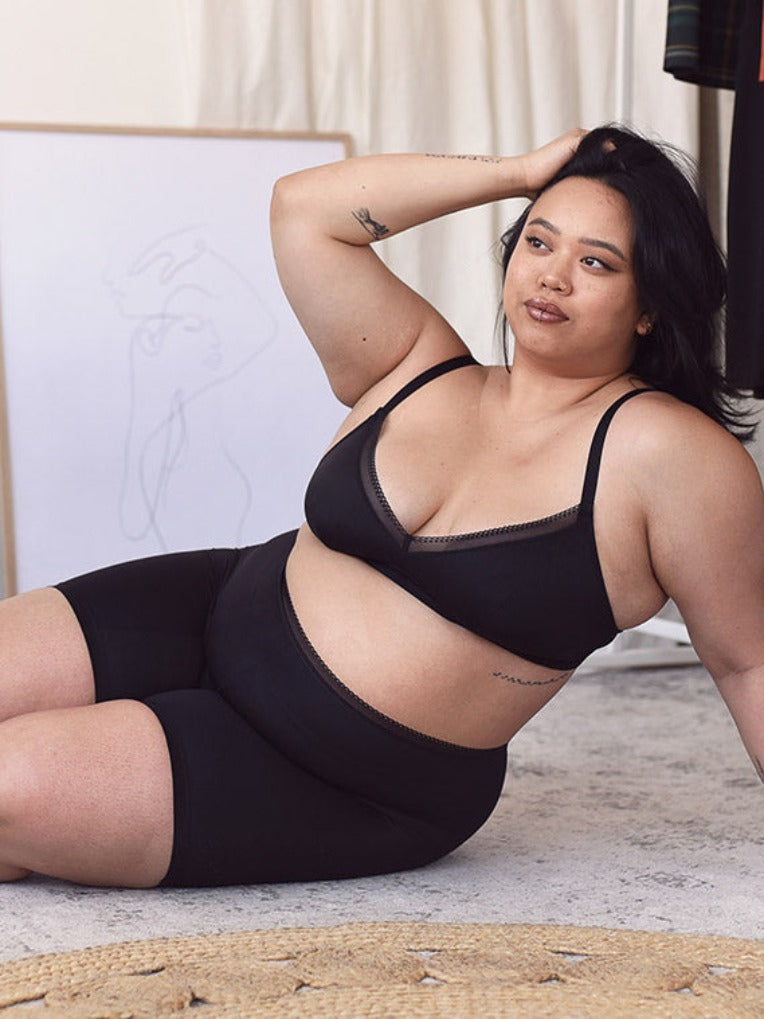 shorts taille plus lingerie