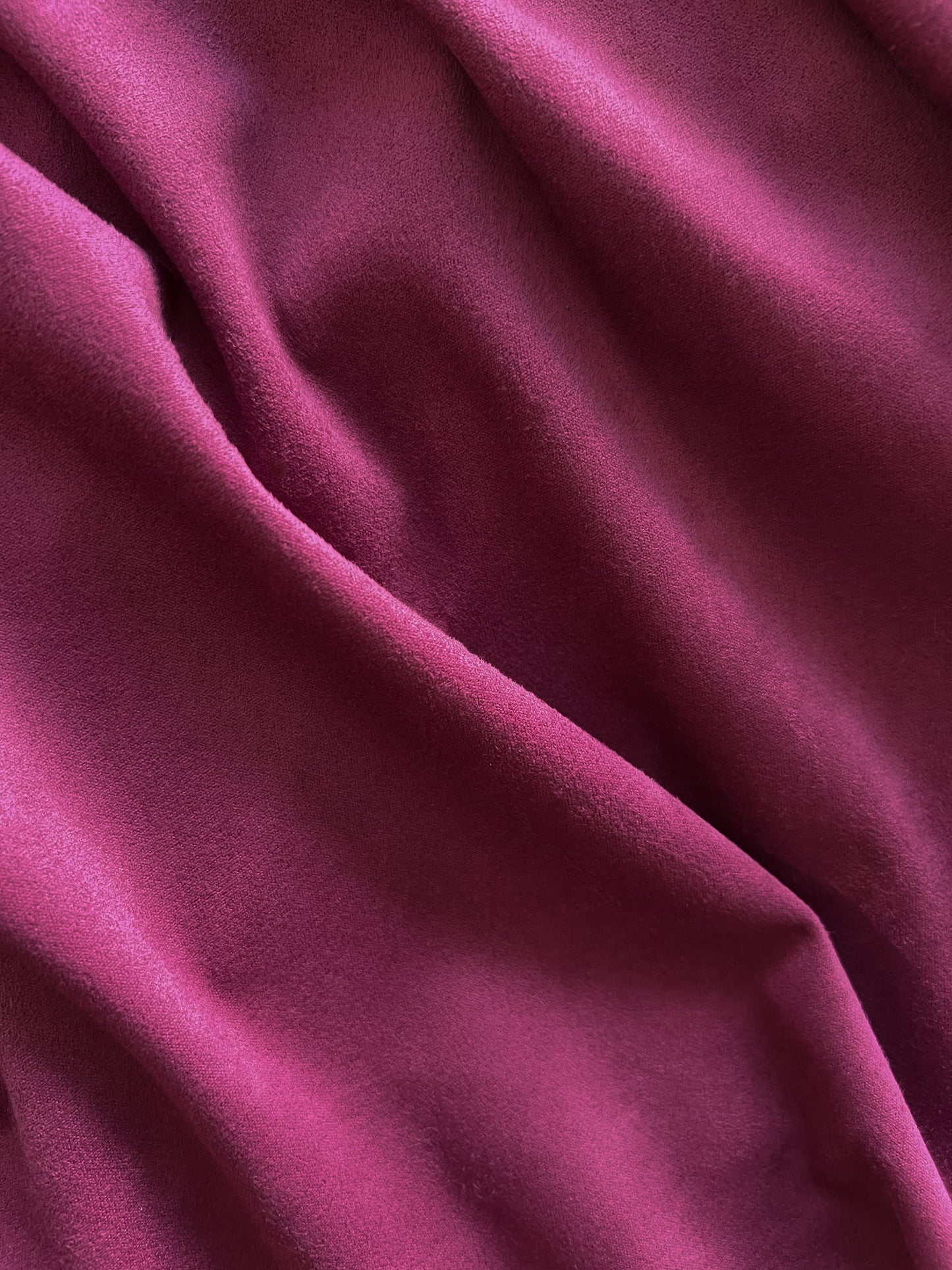  Burgundy Faux Suede Skirt - Jupe faux suède rose