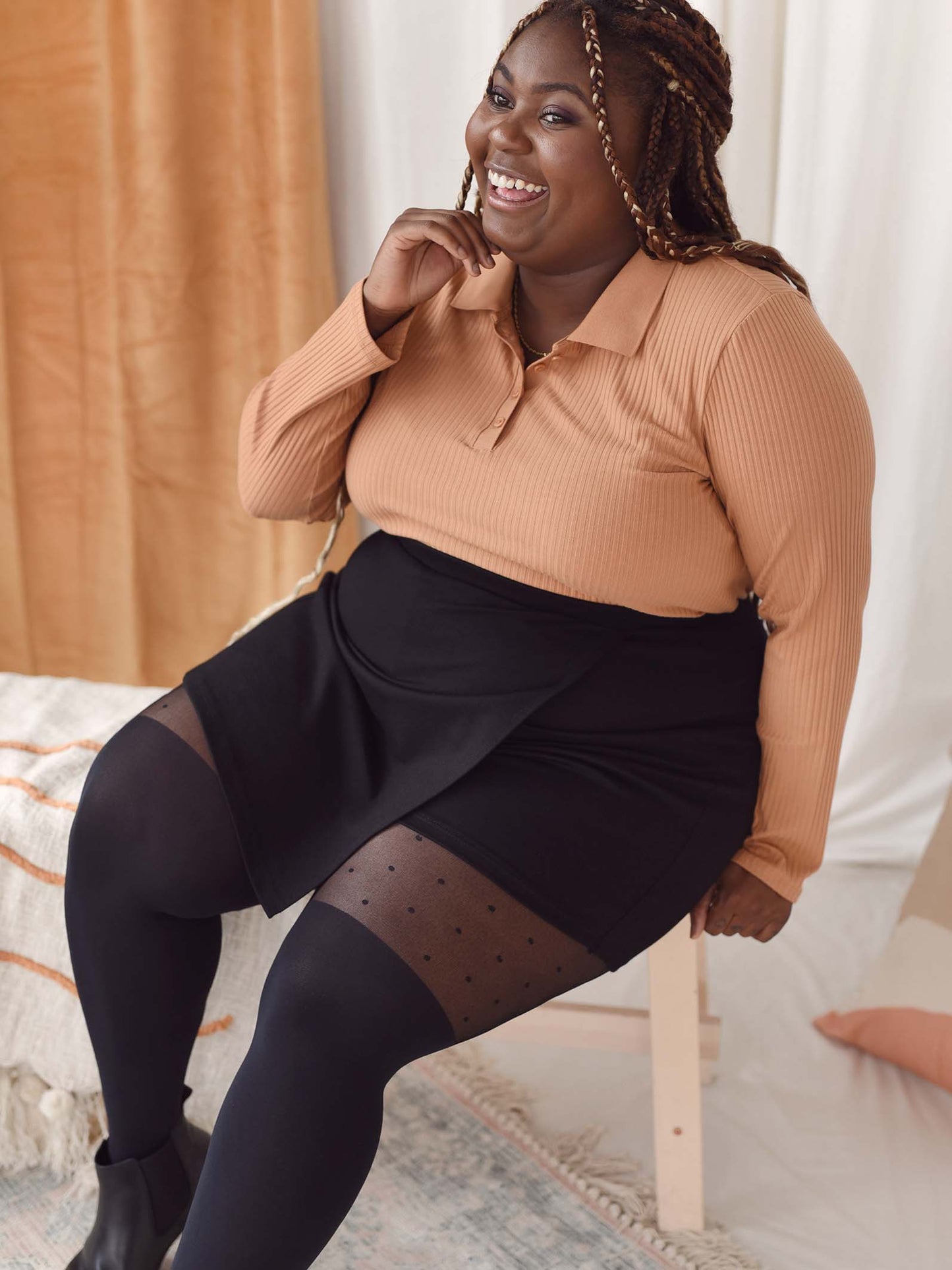 Women's plus size Skort