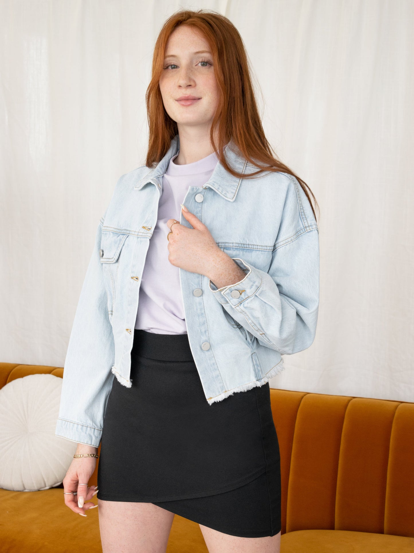 Wrap Mini Skirt