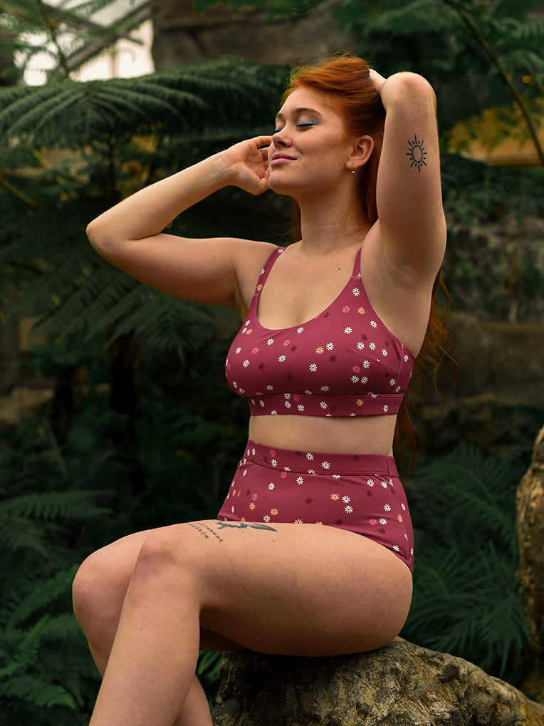 pink bikini set - Bikini rose femmes