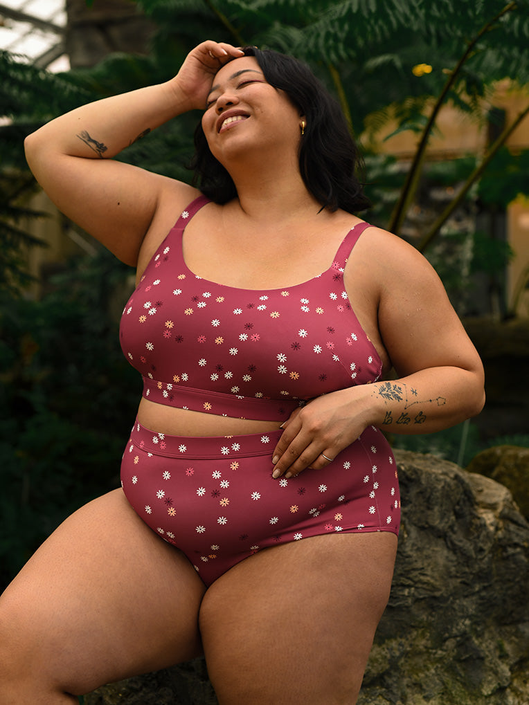 Women's plus size Scoop Bikini Top