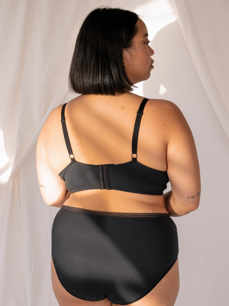 Culotte en coton éco (noire)