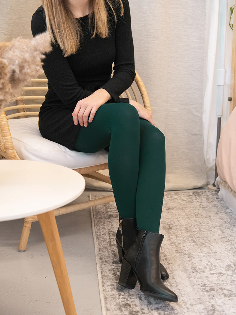 eco green forest opaque tights 80D