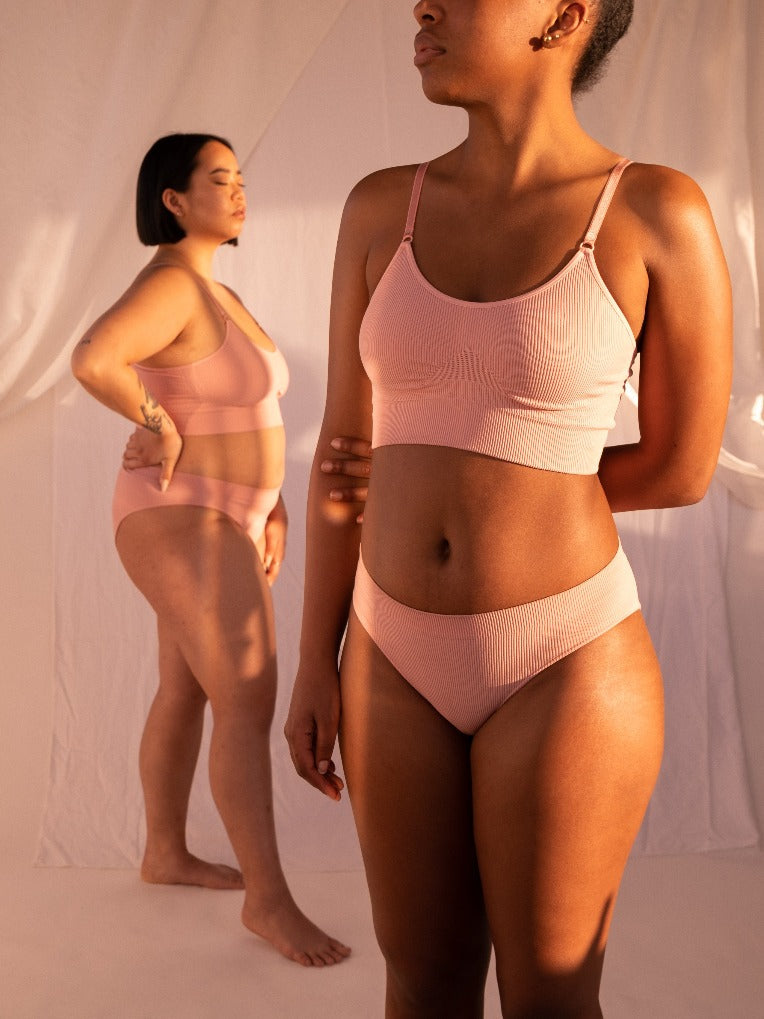 Culotte femme rose