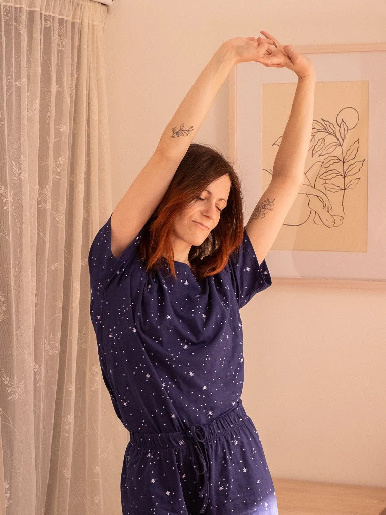 haut de pyjama étoiles