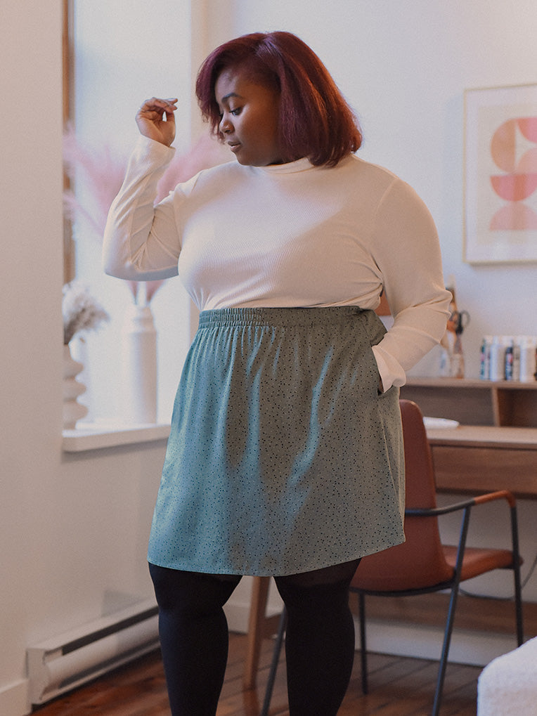 Plus size women's skirts