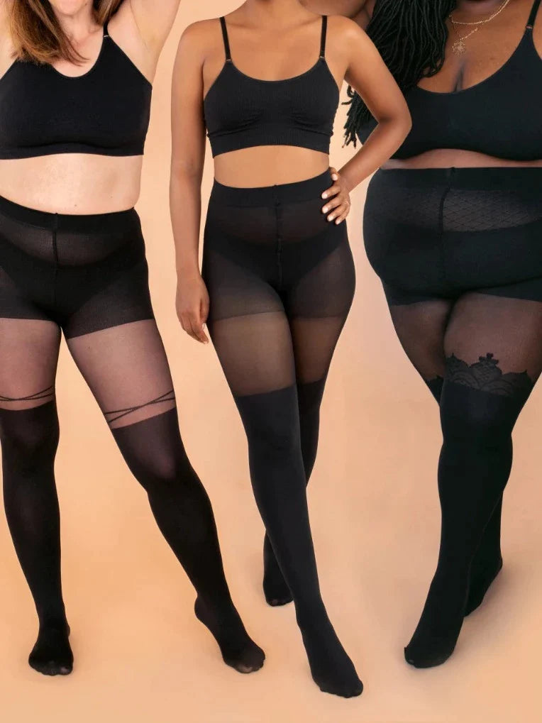 over-the-knee pack of tights