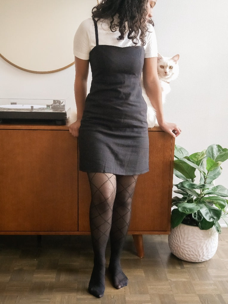 Women's argyle hosiery