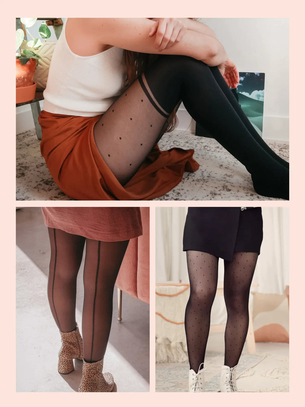 Polka Dot Tights (3 pack)