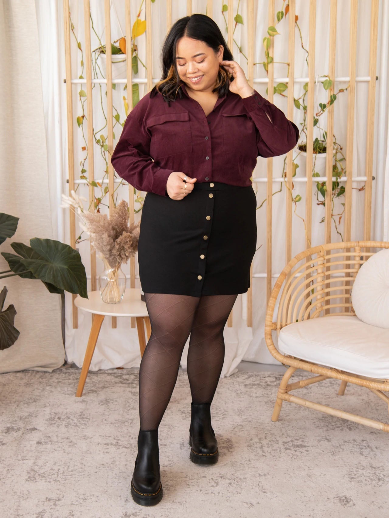 Sheer Diamond Tights