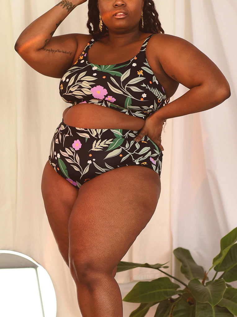 Plus size swimwear