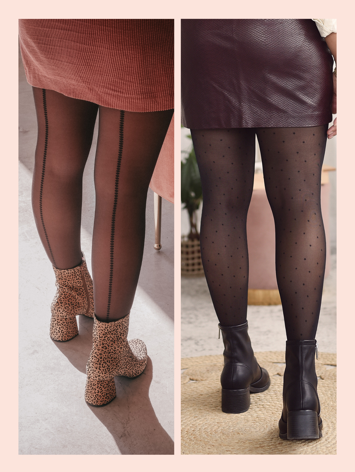 polka dot tights